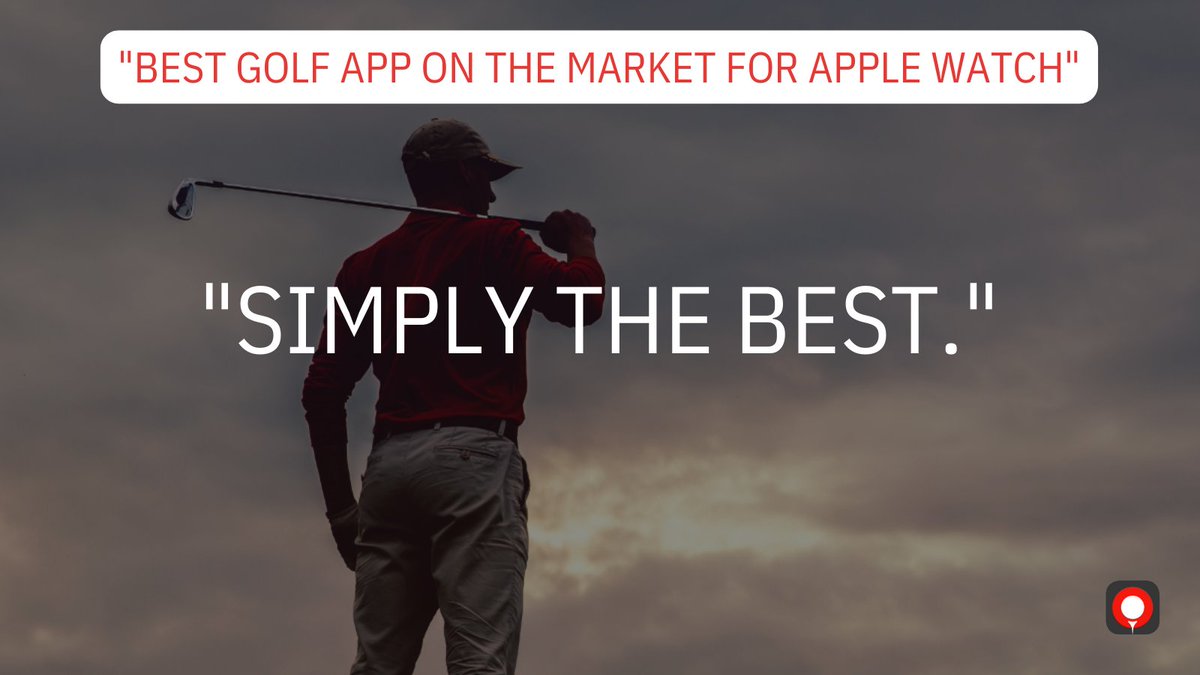 GolfshotGPS's tweet photo. Simply put. Can't argue with that 🤷‍♀️ #golfshot #golfshotgps #golf #thebest #bestgolf #golfapp #applewatch https://t.co/DTyObsCQtW