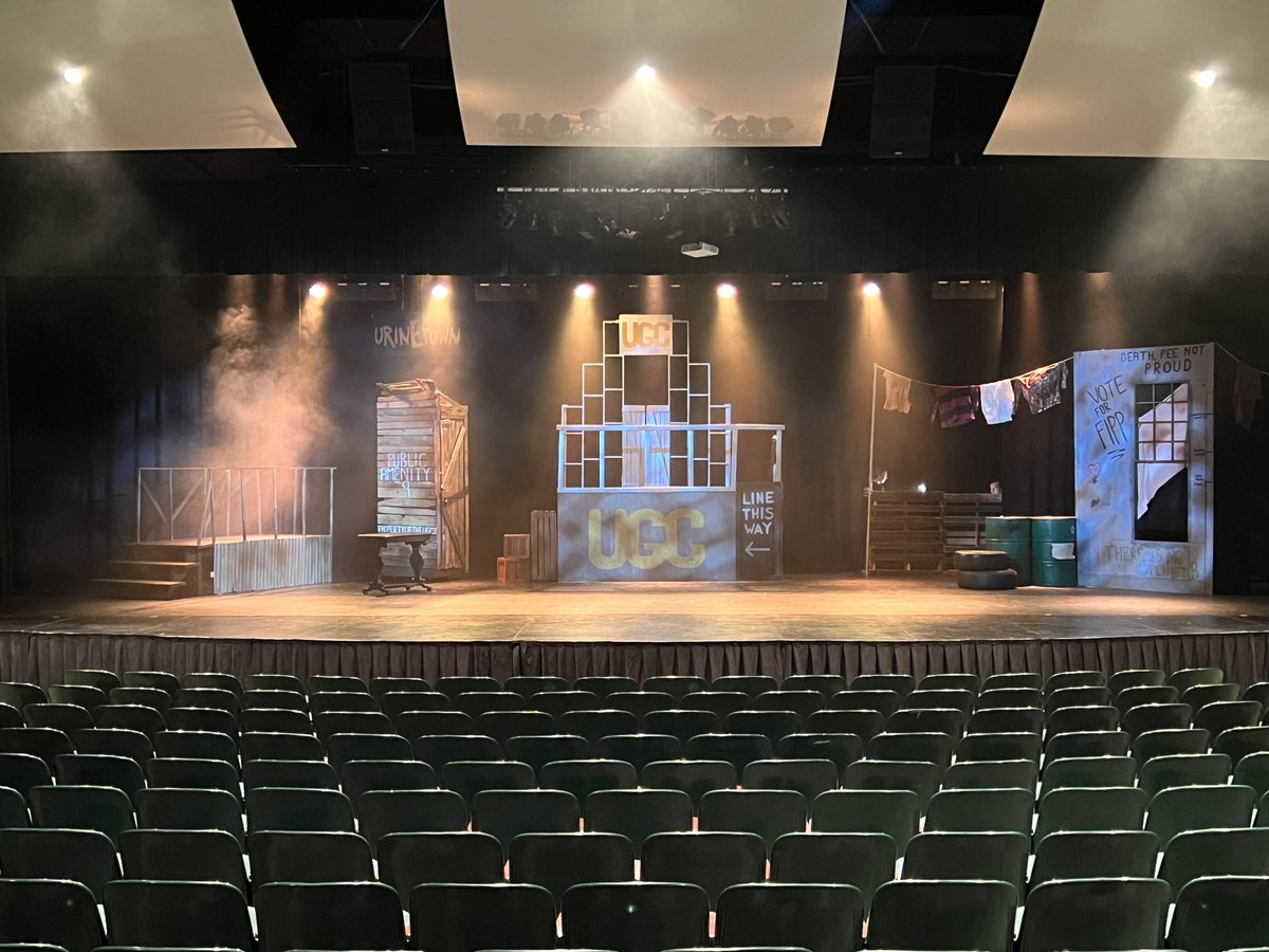 URINETOWN OPENS TONIGHT!  #PoPride <a href="/RHSPrincipalNJ/">Travis Smith</a>