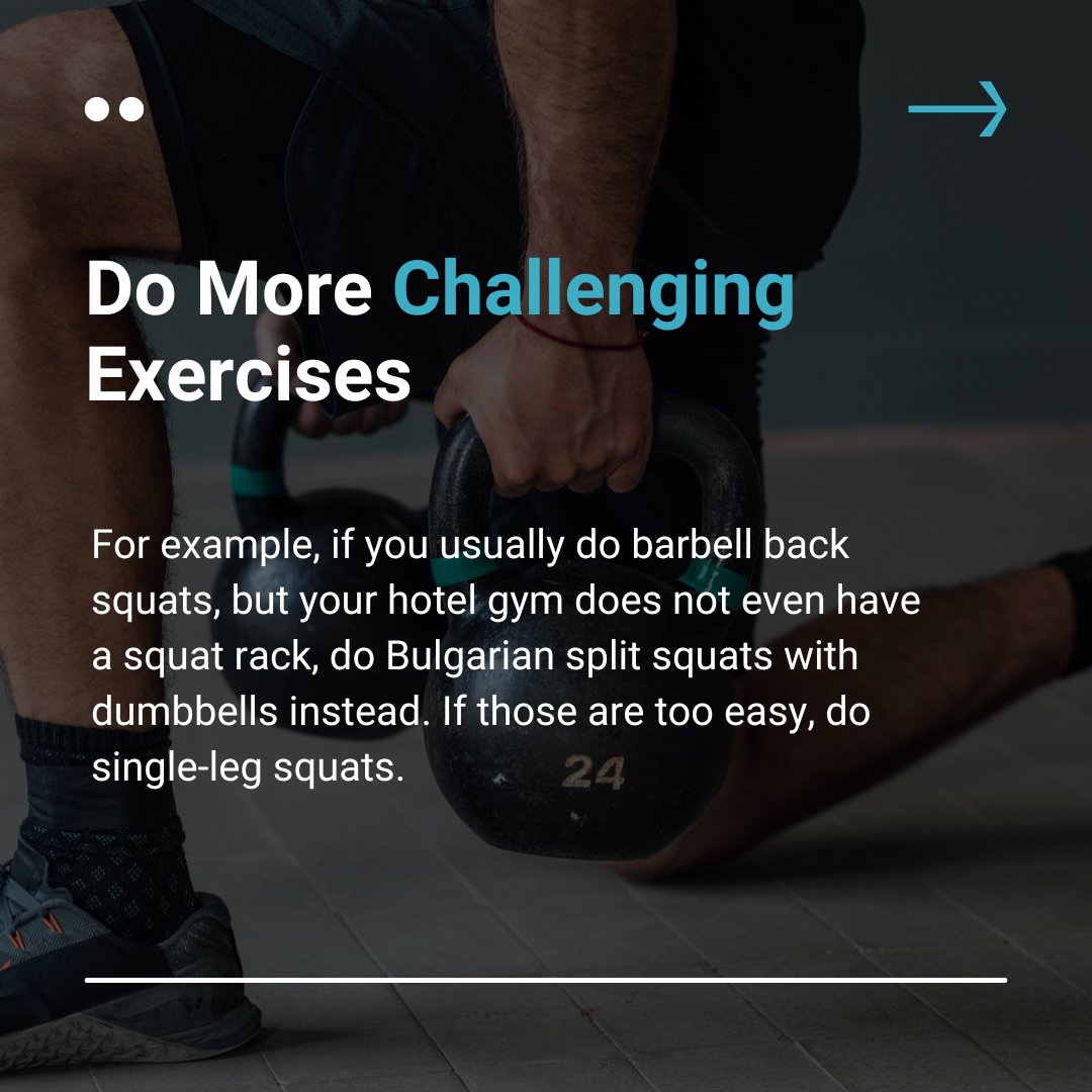 hotelgyms_com's tweet image. If your #hotelgym is poorly equipped - you may be wondering: ''How could I make the most out of my session?'' 😬

No worries. There are ways to overcome this setback and still get a #goodworkout. 

Discover more in our article:
go.hotelgyms.com/6FMH
