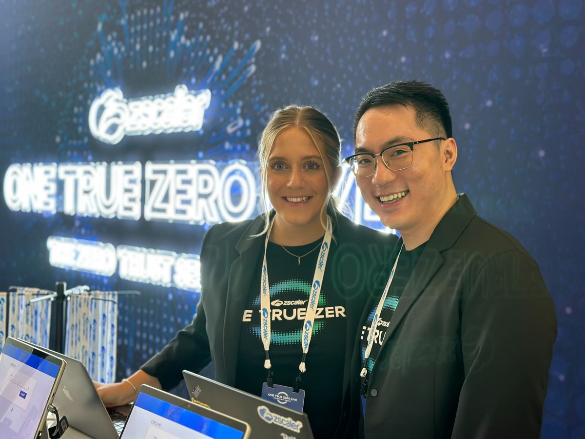 zscaler's tweet photo. One True Zero Live stopped in Toronto this week to share the latest innovations in the Zscaler Zero Trust Exchange platform. Check out some photos from the event below. #OneTrueZeroLive https://t.co/H3JUz9aAv3