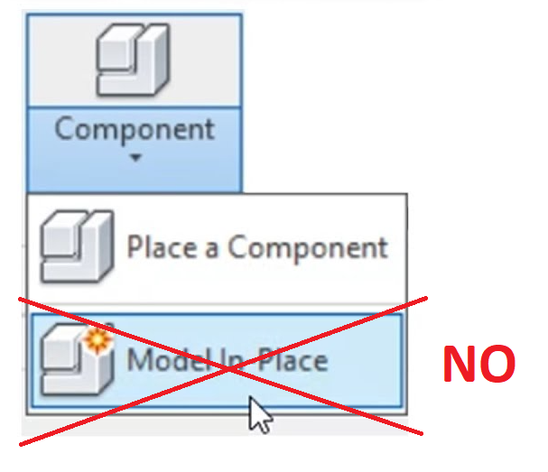 Just say NO!
#revit