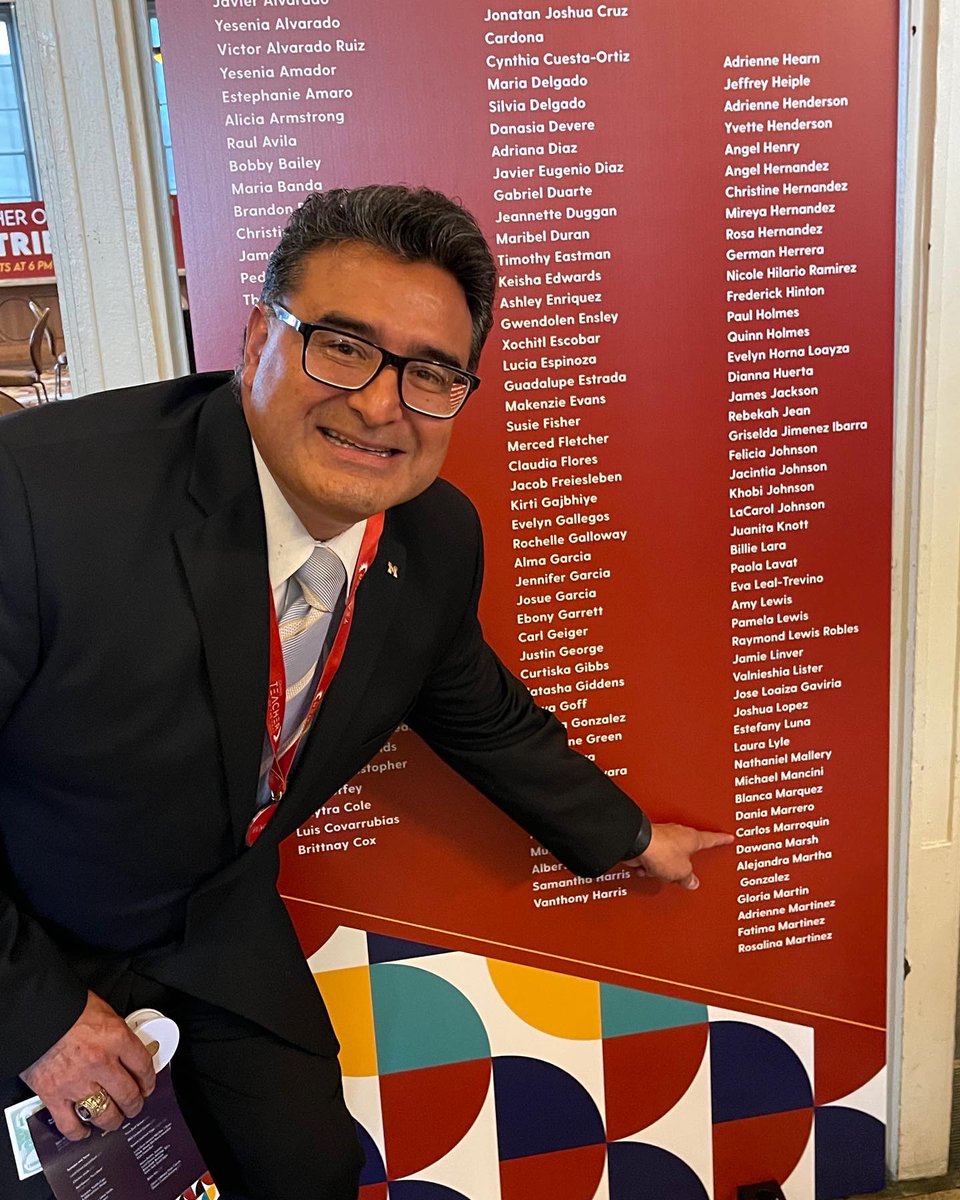 PrestonHollowES's tweet photo. Join us in congratulating our Teacher of the Year - Mr. Carlos Marroquin! ππ½ππ½π We are grateful for his commitment to students, teammates, and our school community! π
ππ½ Congrats, Mr. M! π You inspire us each day with your joy, knowledge, and spirit of excellence! #PHEInspired https://t.co/5TUGGN8XvB