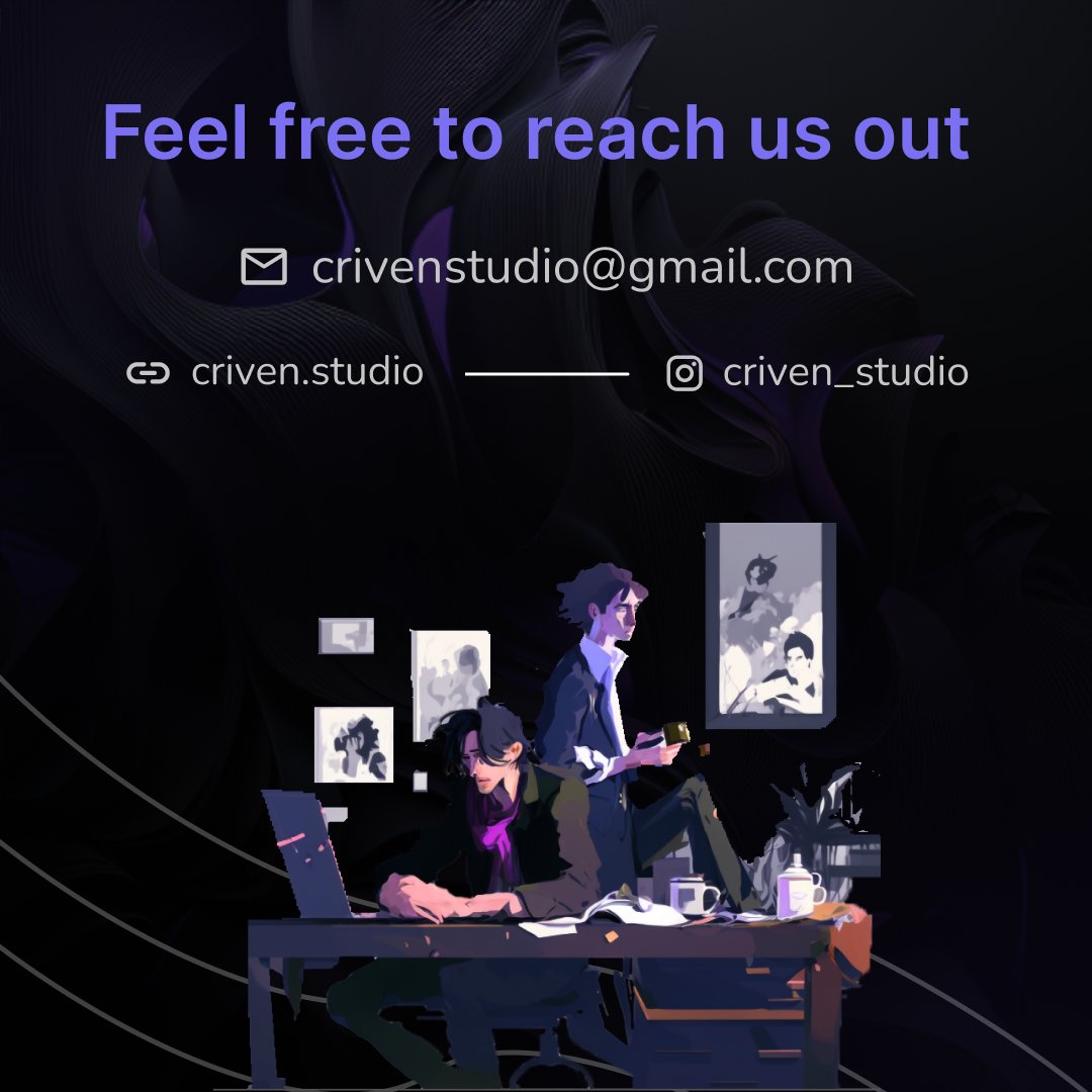criven_studio's tweet photo. Stay updated on our latest projects and connect with our team. Let's create something amazing together! https://t.co/HwkdpeYfEK