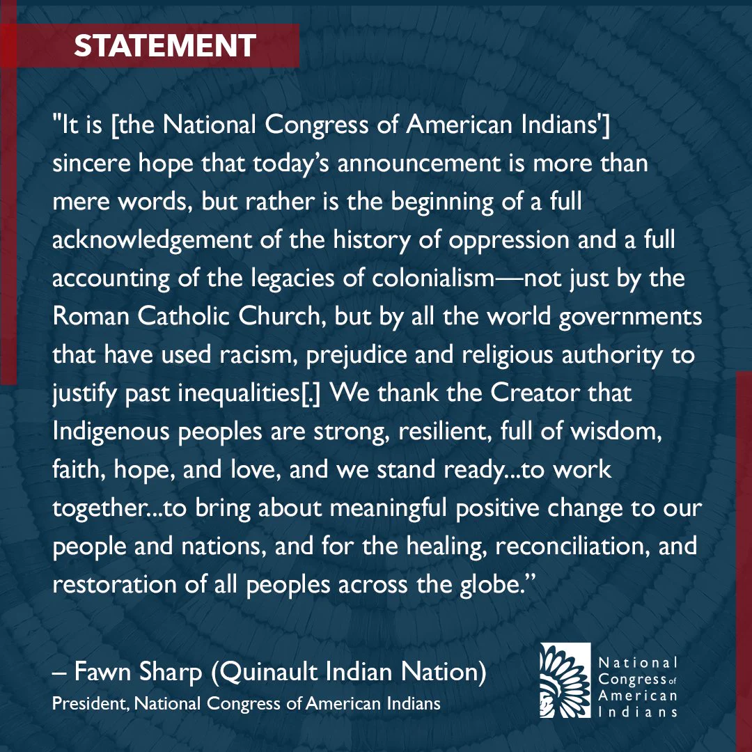 National Congress of American Indians (@NCAI1944) on X