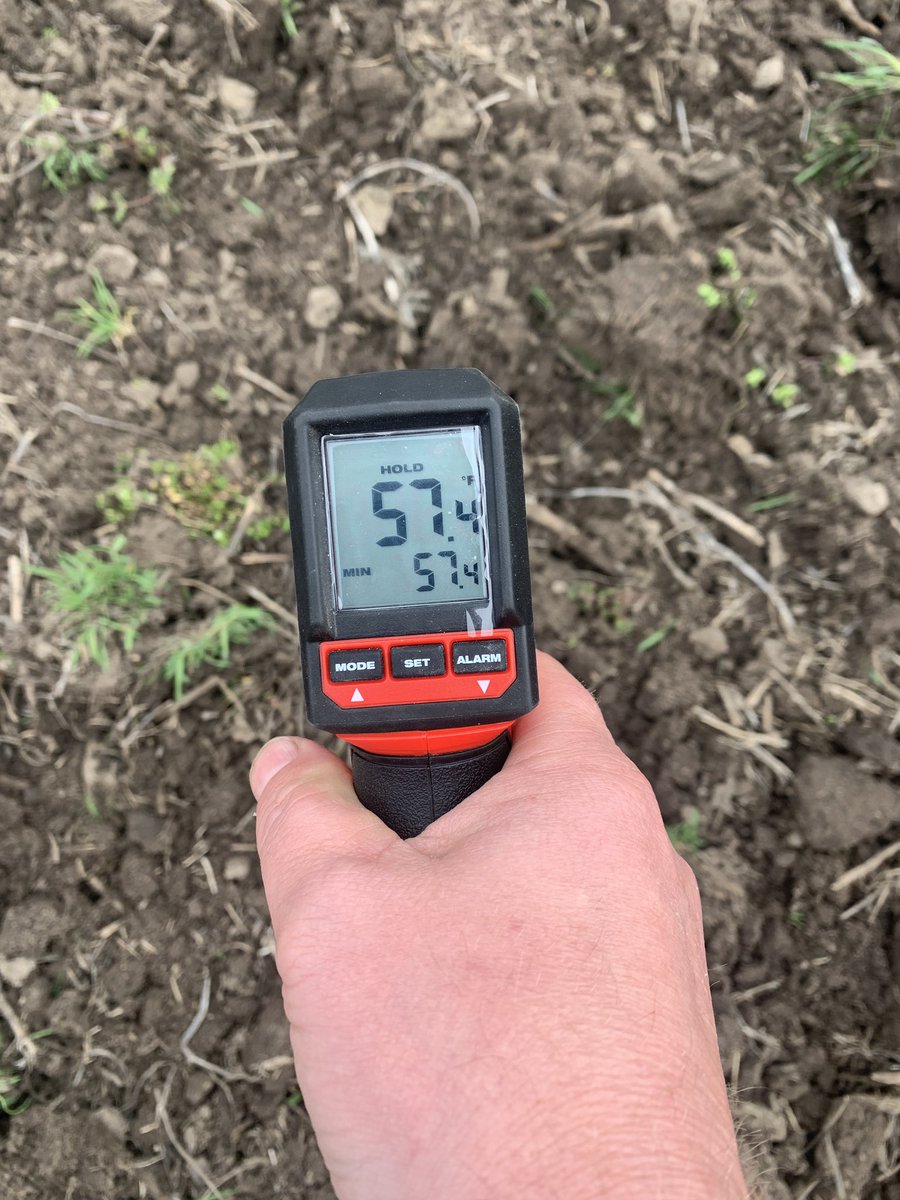 Fresh tilled ground a in WC MO. It’s definitely go time! #agrigold #plant23