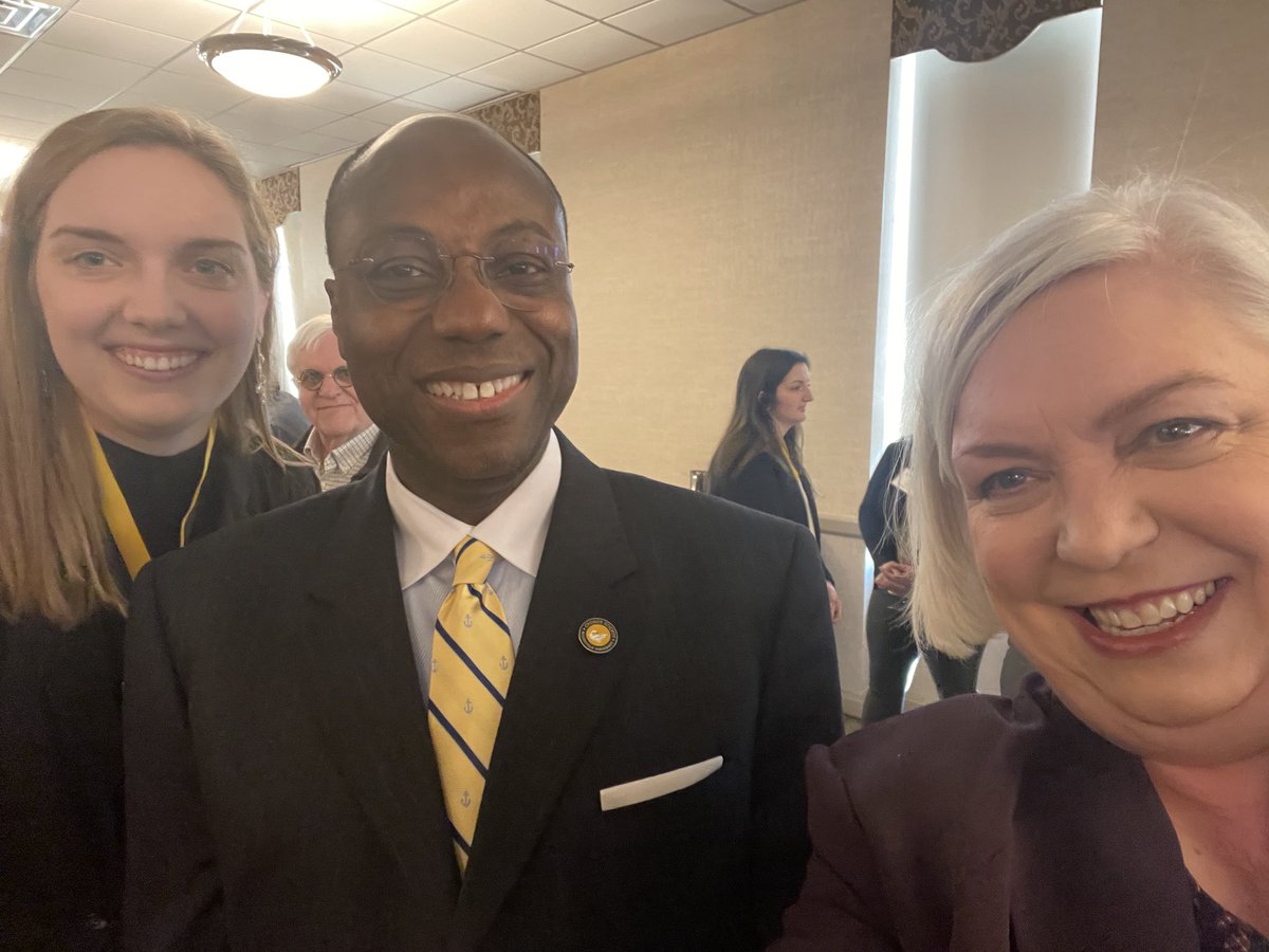 Lovely evening to celebrate Cygnus Society members w <a href="/CarolynBolden7/">Carolyn Bolden</a> &amp; <a href="/millersvilleu/">Millersville University</a> President Dr. Daniel Wubah.