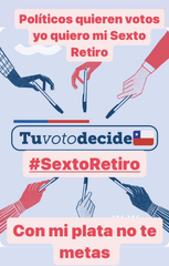 marcoaavc3021's tweet photo. Lo peor,es negar retiros de fondos a trabajadores negarles la propiedad de su ahorro,insistiendo en solidaridad de pensiones cuando es responsabilidad del Estado. Ha sido un Gob.porfiadoy sordo,q ha hecho todo lo q criticó y dijo q no haría #SextoRetiro @jeannette_jara @PamJiles https://t.co/pqpBqwUPkV
