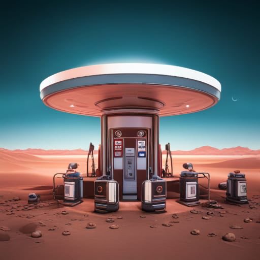 OhioAschwar's tweet photo. "Retro gas station on Mars”- made using SDXL with @NightCafeStudio 

https://t.co/Xp2wdJLqr4
#sdxl #stablediffusionxl #defaultprompts
#aiart #nightcafe #digitalart https://t.co/h9IOmLQyvi