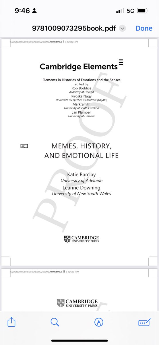 KatieEBarclay's tweet image. Proofs are in! Memes, History and Emotional Life by me and @HealthComms1! For all of us who spend too much time online.