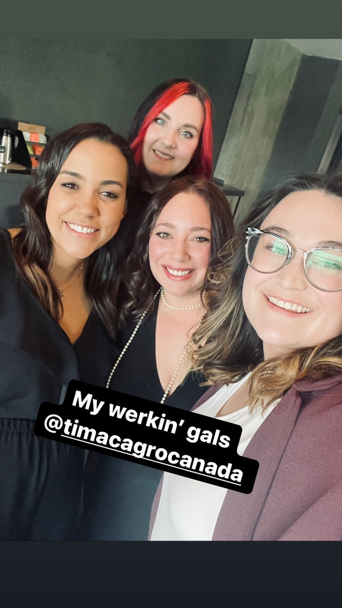 My <a href="/TimacAgroCanada/">Timac Agro Canada</a> team gals! Been having a blast this week with my crew. <a href="/Brittmhumphreys/">Brittany Humphreys</a> @andy_timac <a href="/alliclark2/">Alli Clark</a> #farmthefuture #timacagrocanada