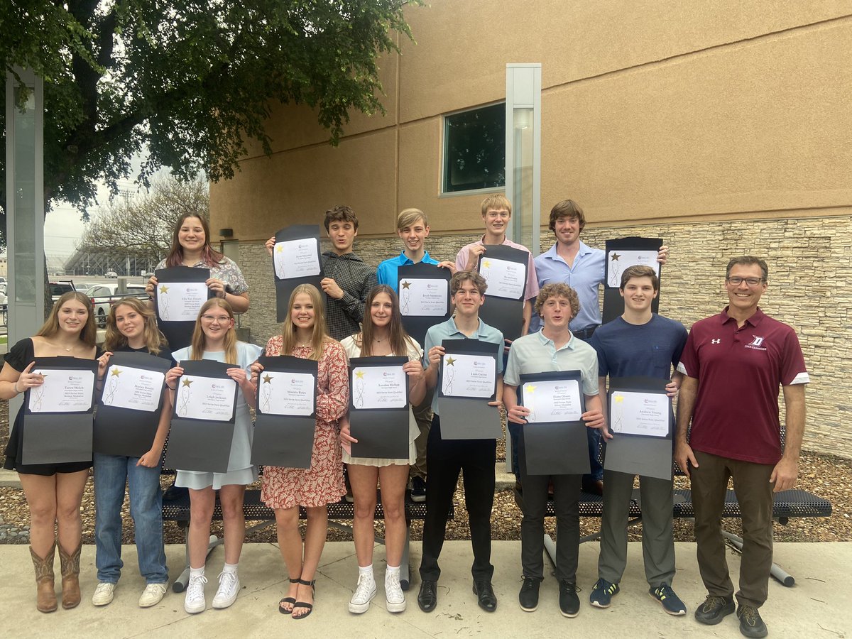 State Swim being recognized at the <a href="/cisdnews/">Comal ISD</a> Board Meeting tonight! Way to represent the Pack. We are proud of you! 🐺#BTP