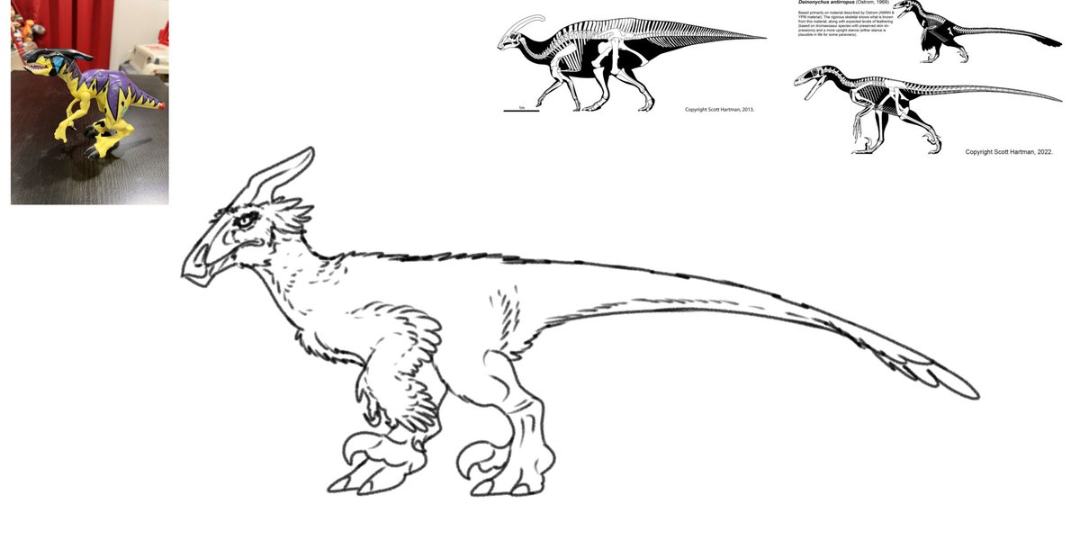 MrFragilis's tweet photo. another chaos effect redesign, this time, paradeinonychus #jurassicpark #chaoseffect #paradeinonychus https://t.co/TeCkXsEB8U