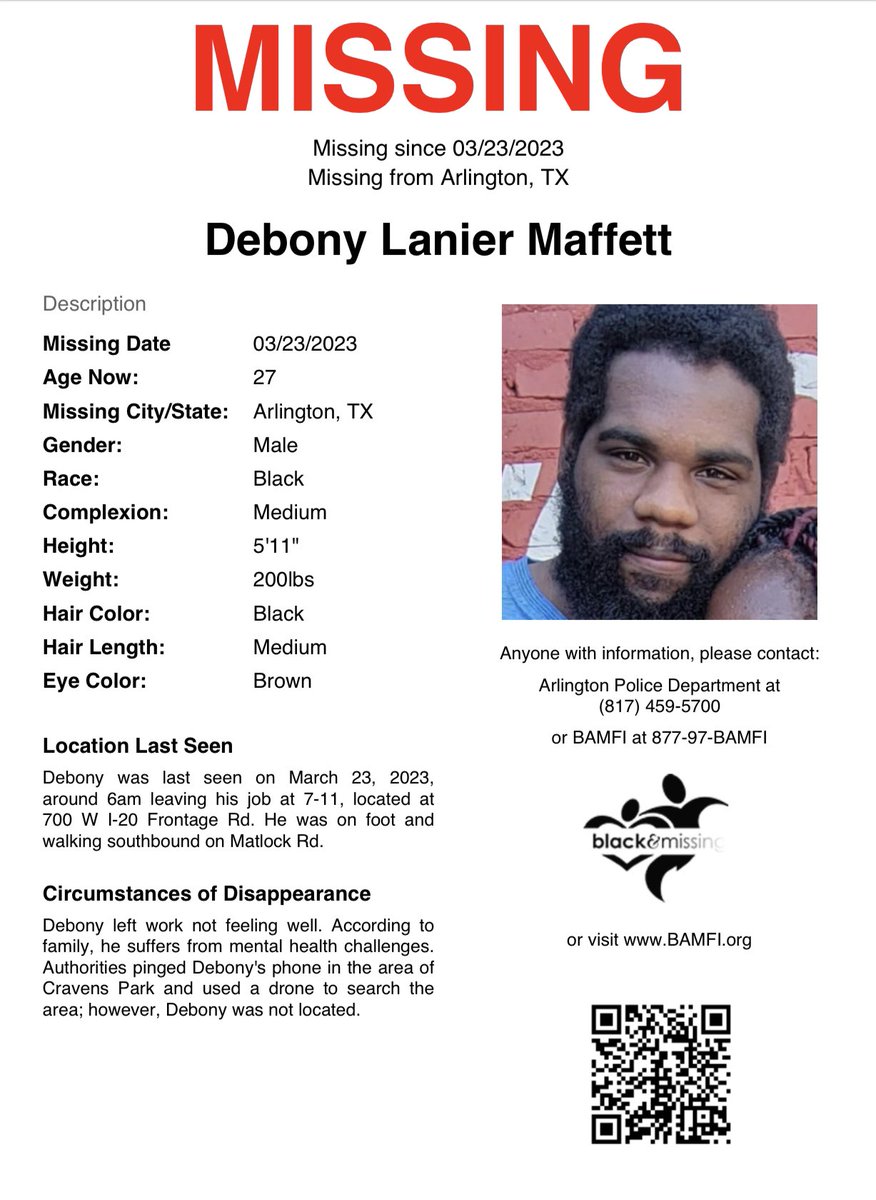 Blk & Missing FDN tweet media