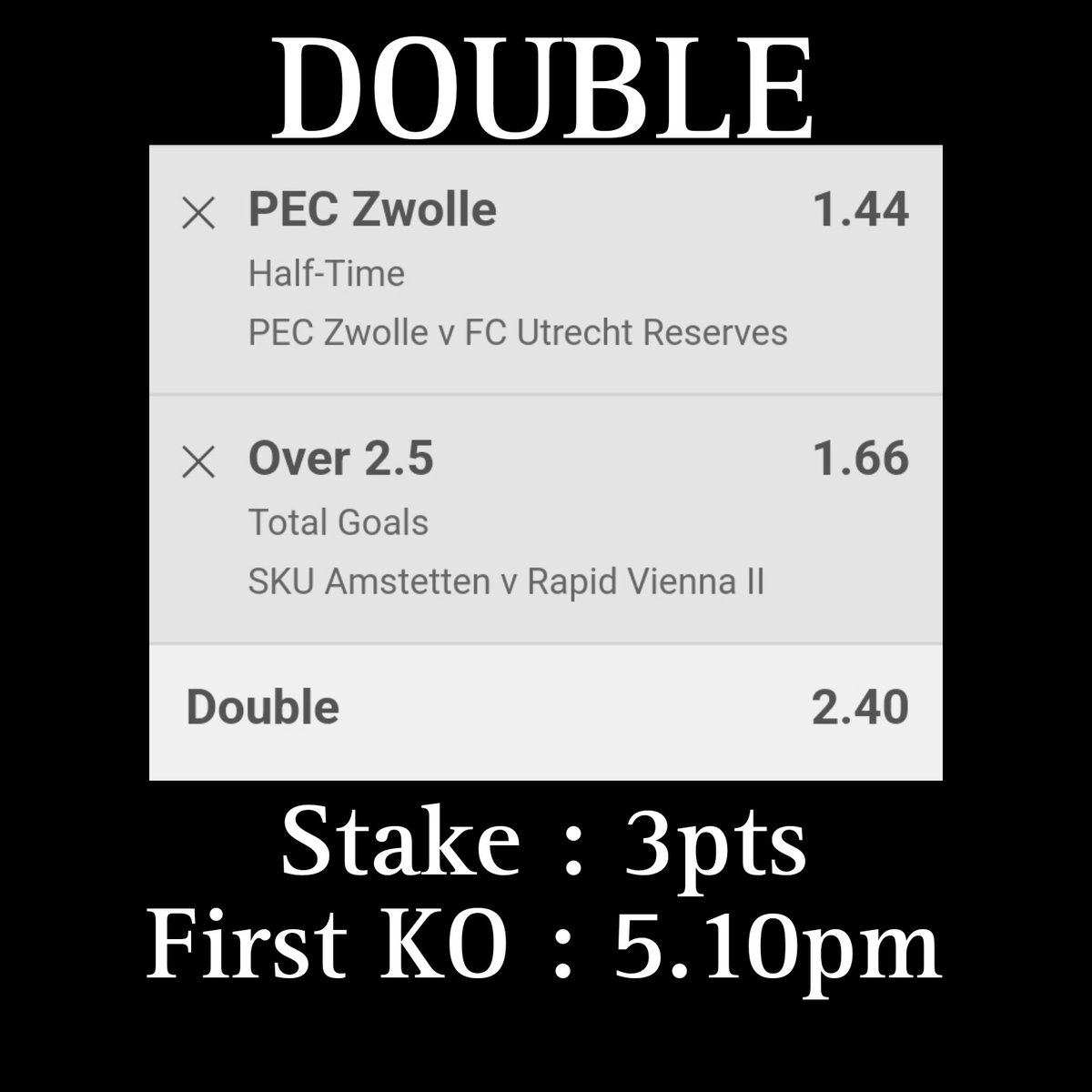 Tom White Football Tips on Twitter "Holland and Austria the locations