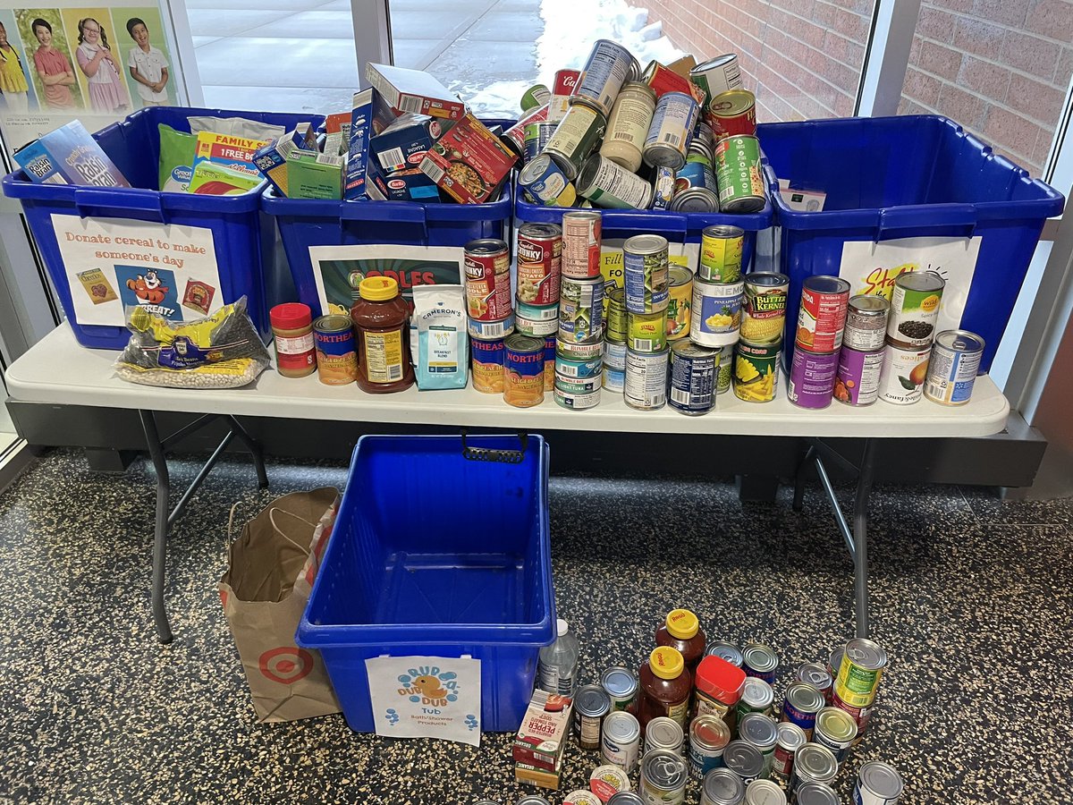 Our March Food Drive has been a huge success!  Thank you families for your generosity!  #Food #FoodShelf <a href="/ISD911/">Cambridge-Isanti Schools</a>