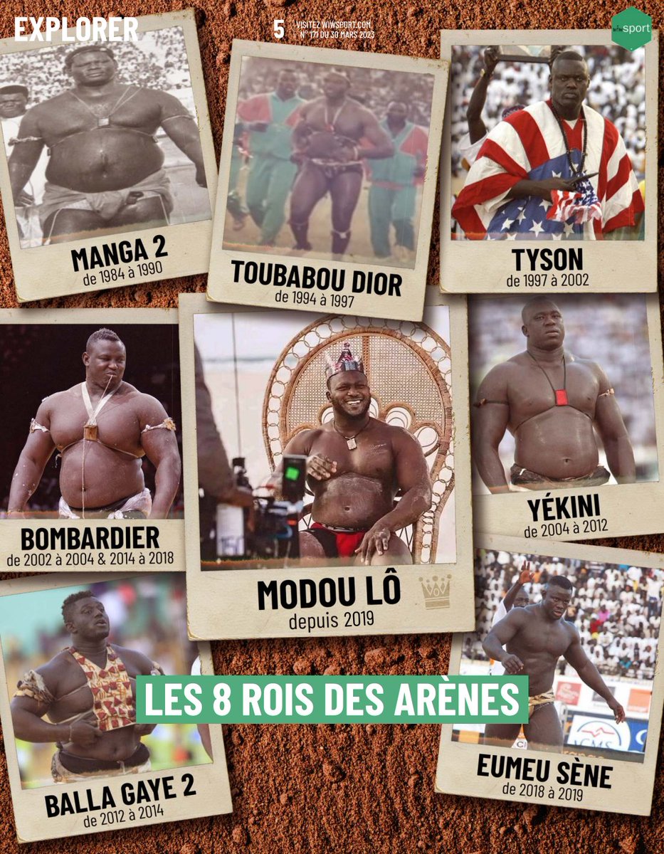 wiwsport's tweet photo. 👑 Qui est le meilleur "Roi des Arènes" de l'histoire ❓
> https://t.co/oH84RQA1Ly
#wiwsport #Senegal https://t.co/ZjVwLiIJS8