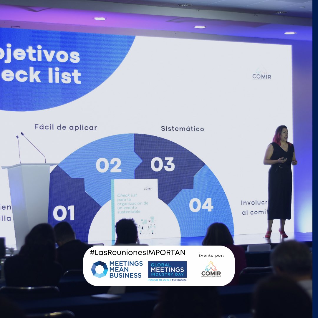 COMIR_'s tweet photo. Esta mañana, durante la celebración del #GMID2023MEXICO compartimos información de gran valor para nuestra Industria, platicamos sobre:

Porque #lasreunionesimportan nos unimos a conectar y celebrar un año más de eventos 🎉
#GMID2023 #TODOSSOMOSCOMIR https://t.co/aXiFHFcrb5