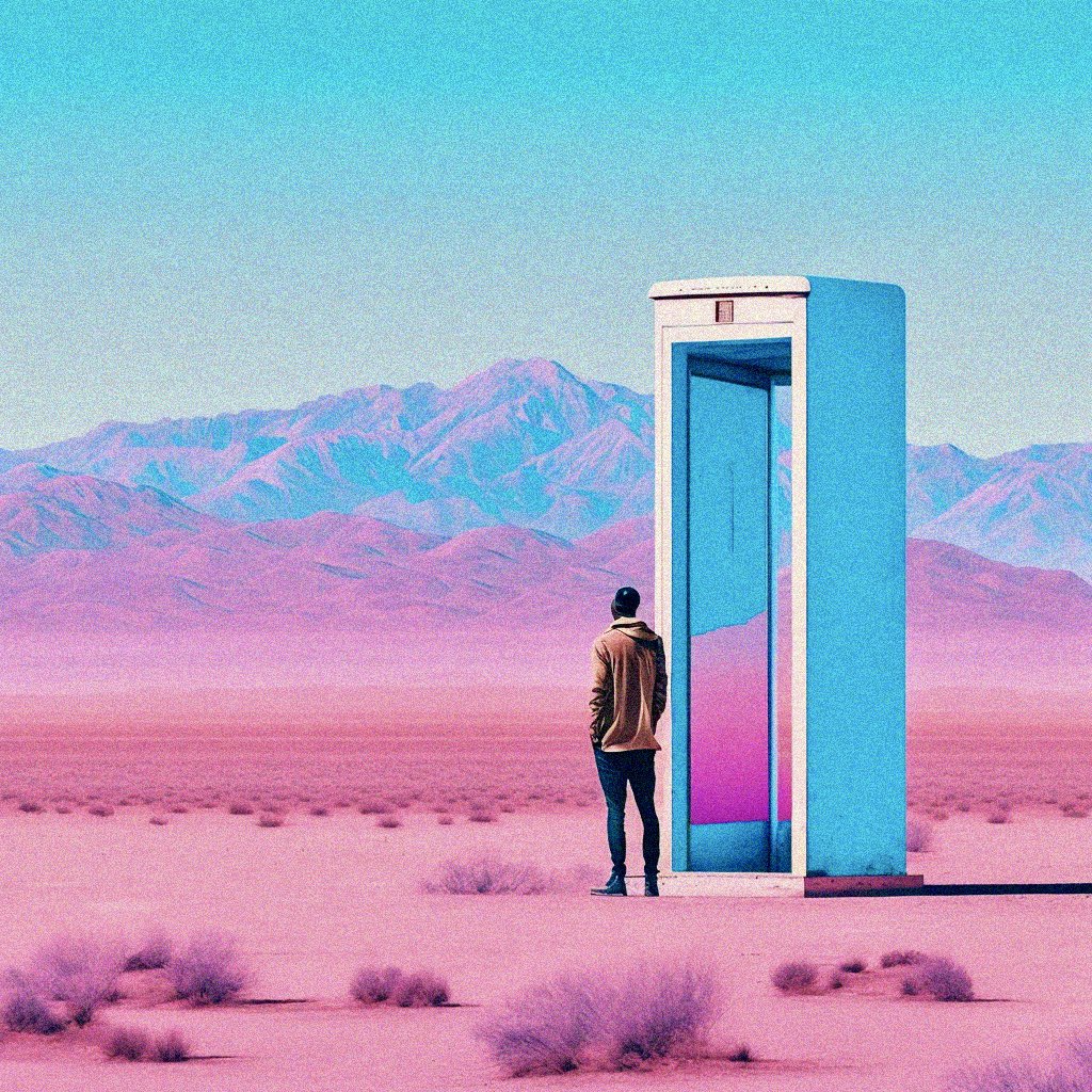 “I found Annabelle” is still up on <a href="/foundation/">Foundation 🌐</a> with reserve set at 0.069 eth 💎

This piece is a continuation of “Waiting for Annabelle” (right) sold to anon 🔥

Who’s gonna get the party started?
Link below ⬇️