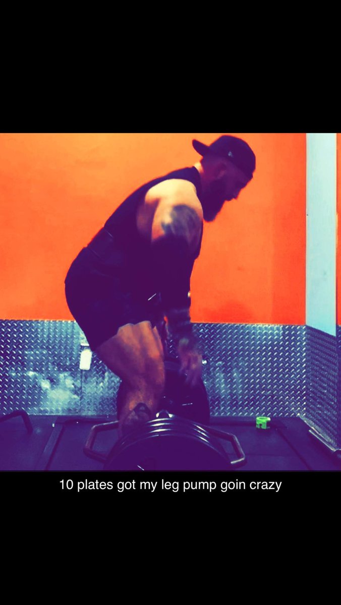 Raider_Strong's tweet photo. Heavy Deadlifts got my legs a #StupidPump โผ๏ธ #ISYMFS https://t.co/t0hDsDIiki