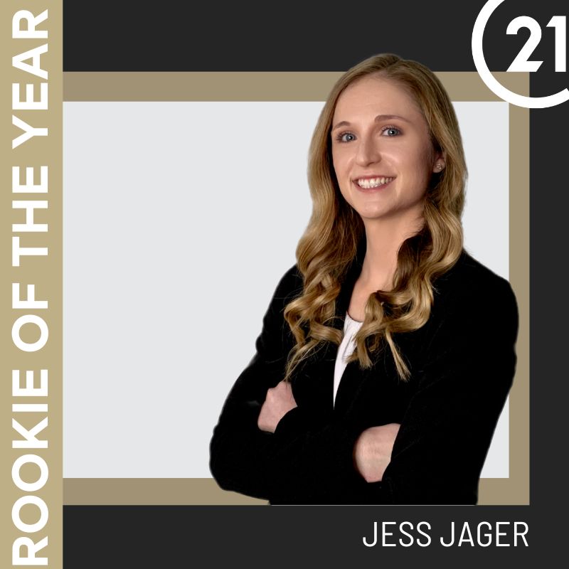 C21PROLINK's tweet image. 🏆 CONGRATULATIONS🏆 
Jess Jager was awarded Rookie of the Year for her 2022 production!  We can't see what you do in 2023! 

#relentlessagents #tobethebest #c21awards