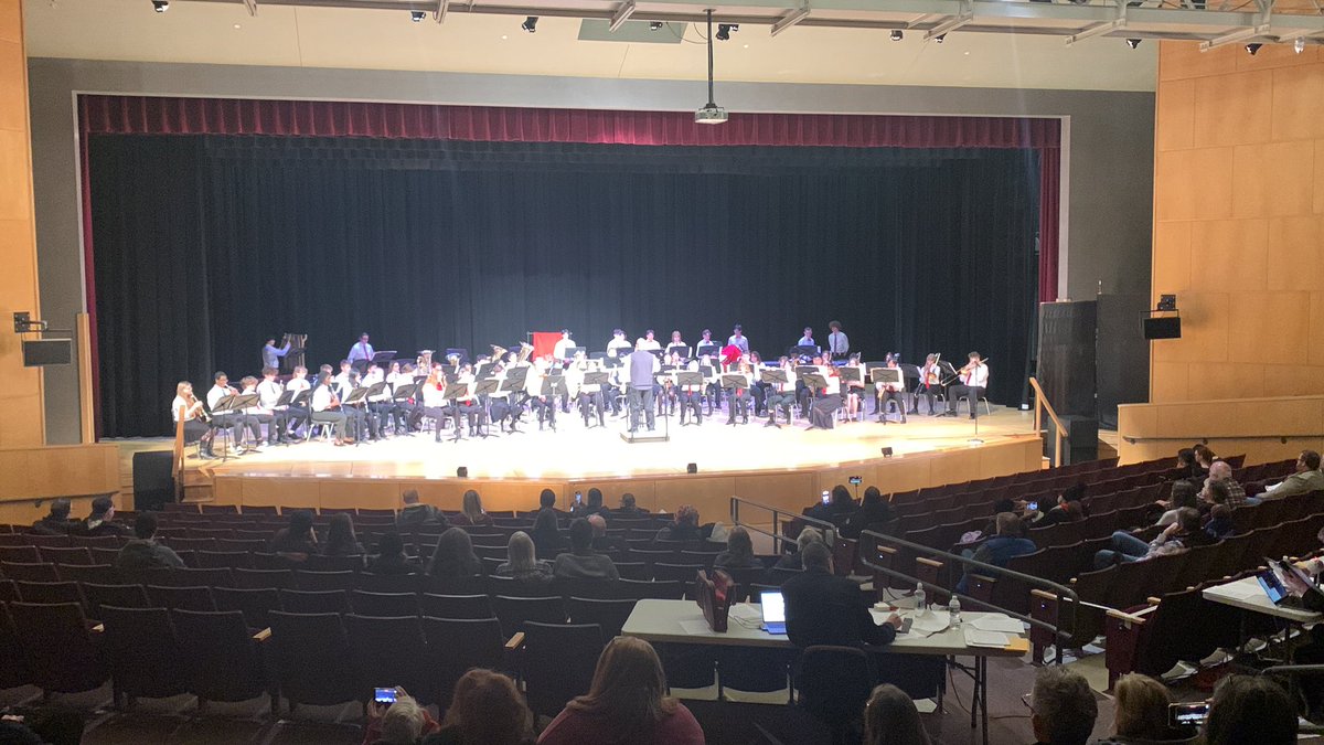 SPHS Symphonic Band bringing down the house tonight! #riotpride