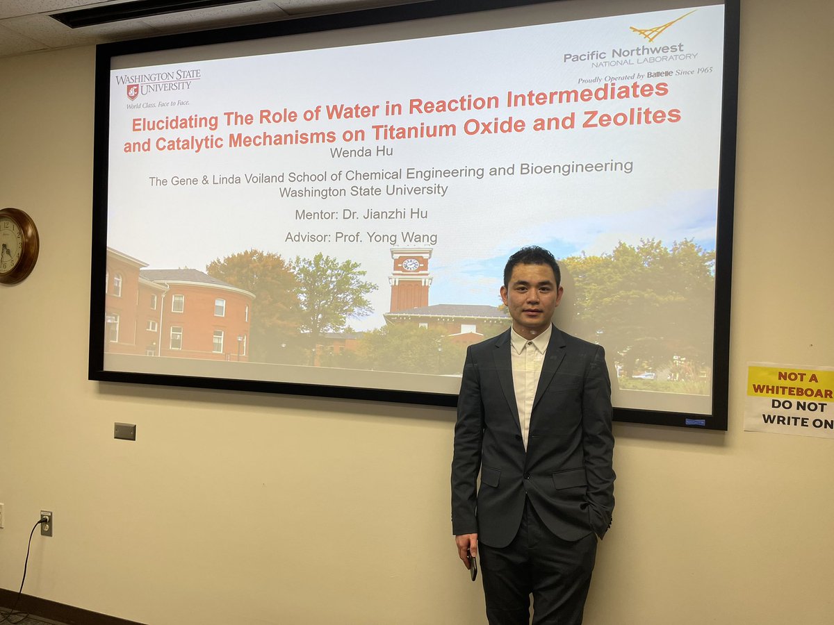 Congrats Dr. Hu!