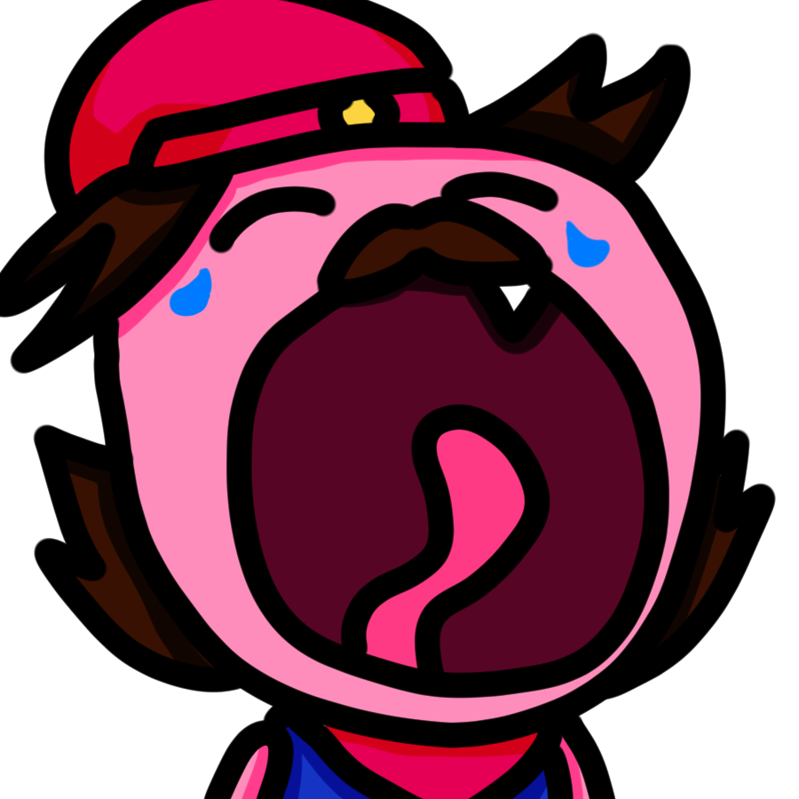 マリオ 「im now adding "pleading" and "crying" em」|Mar Katoto 🌠 Lil Pink VTuberのイラスト