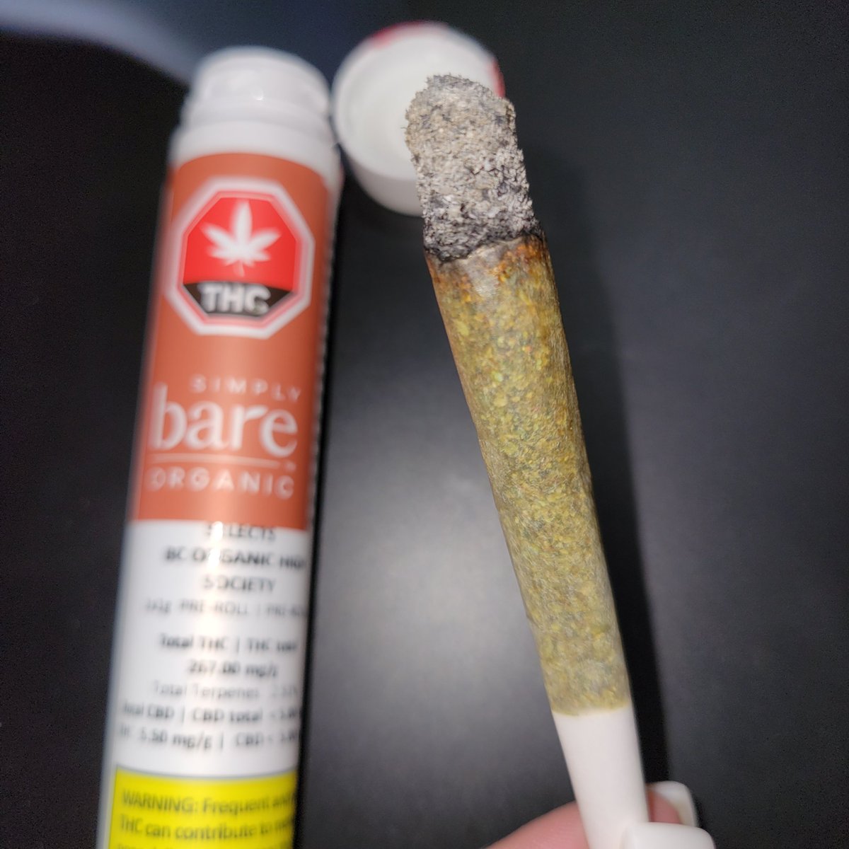 Thirsty Thursdays..? Nah, Tokin' Thursdays 😶‍🌫️ #flavourhigh #certifiedorganic #Alberta @SimplyBareOrgnc @RubiconOrganics