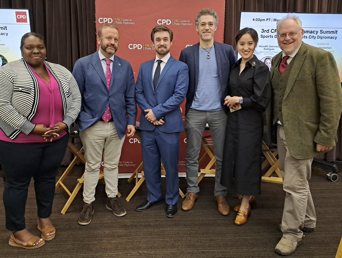 Thank you to <a href="/PublicDiplomacy/">USC Public Diplomacy</a> <a href="/USCAnnenberg/">USC Annenberg</a> for the opportunity to present on the work of Black women in recent public diplomacy efforts at the 3rd CPD City Diplomacy Summit <a href="/xula1925/">Xavier Univ. of LA</a> <a href="/XulaMassComm/">XULA Mass Comm Department</a> <a href="/xulaciip/">Center for Intercultural & International Programs</a> <a href="/XUExponential/">XU Exponential</a>