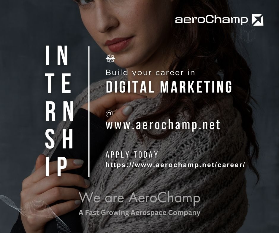 ChampAero's tweet photo. AeroChamp invites Fresh Graduates to join us as Digital marketing interns.

Apply through Careers page on our website https://t.co/pWzTK7Vpgx

#digitalmarketing #freshgraduates #internship #freshers #freshgrads #aviationjobs https://t.co/GKOqX7Bgzk