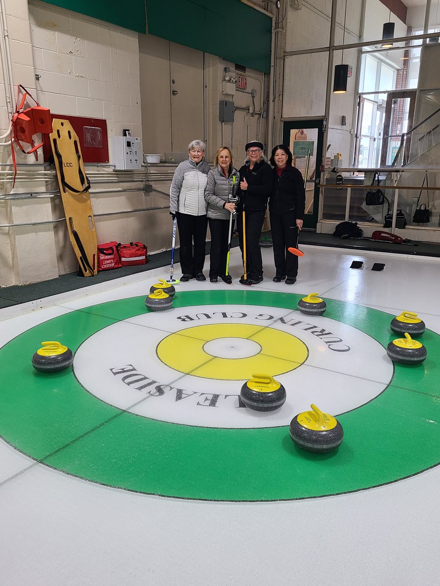 And look what happened today at <a href="/LeasideCurling/">Leaside Curling Club</a>