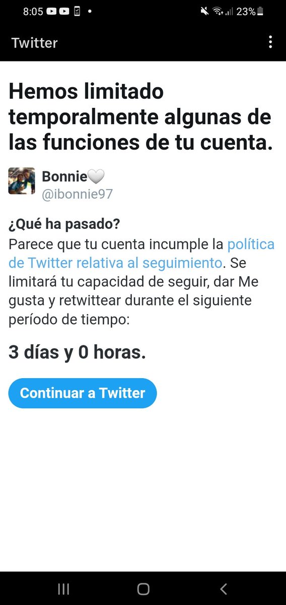 ibonnie97's tweet photo. pero yo q coño hice https://t.co/tV4YUOZCUd