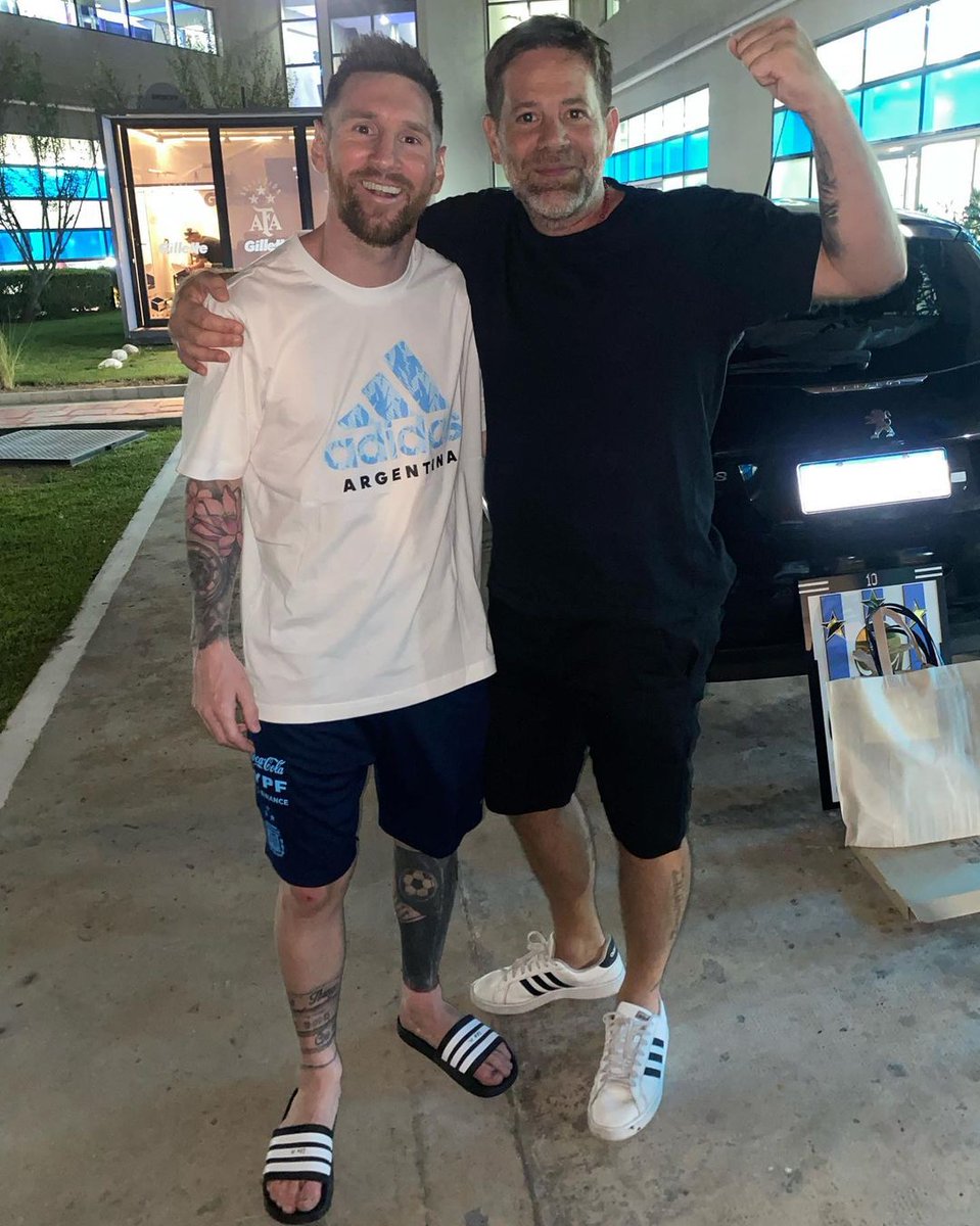 EL FLETERO CONOCIÓ A MESSI 🚚🇦🇷 <a href="/elfleteroarg/">Nicolas Delachaux</a>