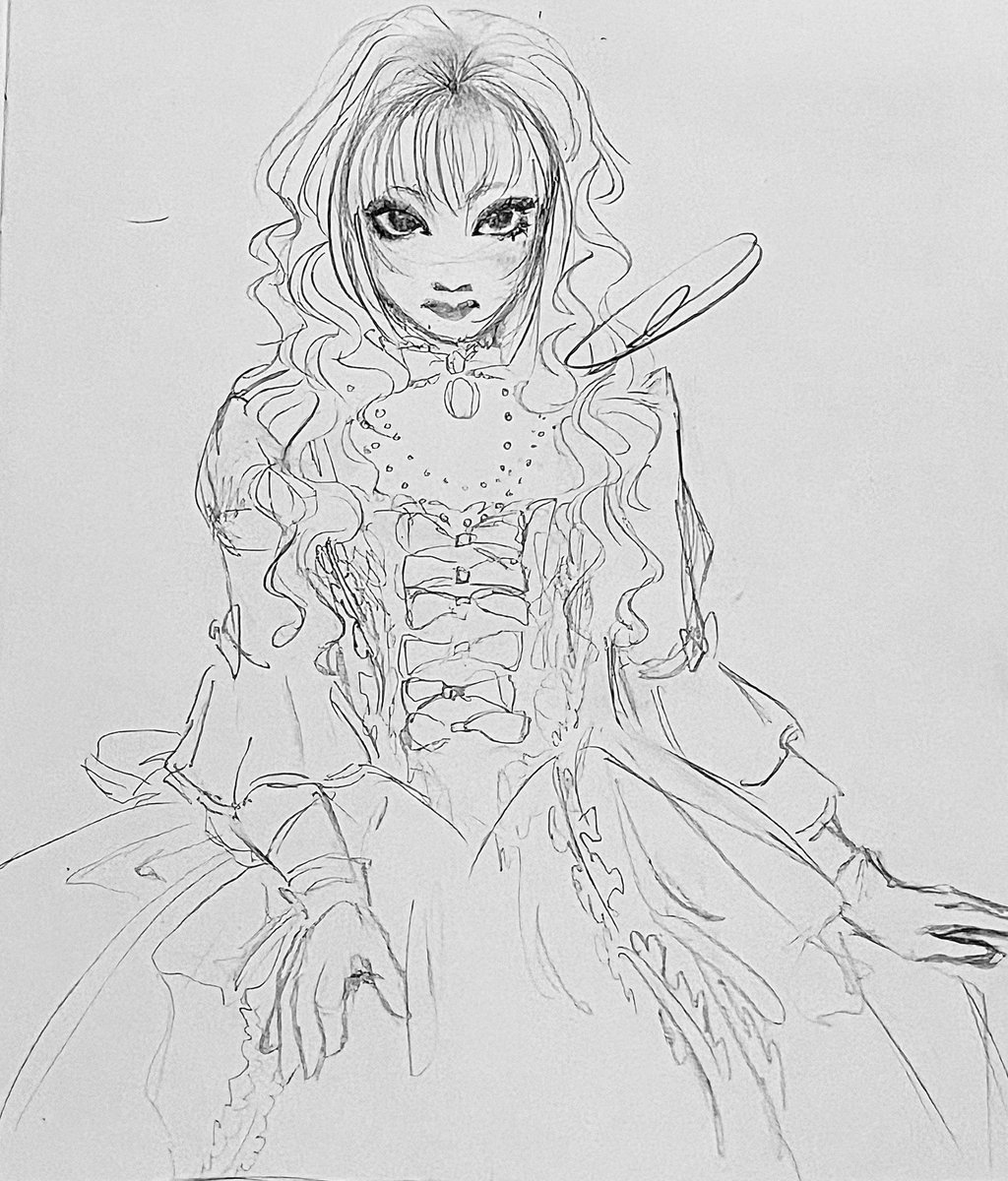 DefloweredDolly's tweet photo. hizaki sketch 🩷
#versailles #hizaki #vkei #visualkei https://t.co/OGqgt5Hcio