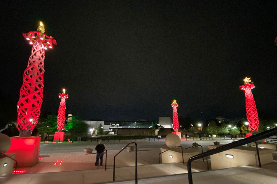 CityOfArlington's tweet photo. Arlington is “Enchanted” to welcome Taylor Swift to 
@ATTStadium
 for The Eras Tour and has put together some fun ways for our Swifties to celebrate the singer’s 5th visit to The #AmericanDreamCity: https://t.co/quuTJ7xPS2

#TSTheErasTour  #TSTheErasTourArlington  #TaylorSwiftWay https://t.co/5cFDO7aZC5