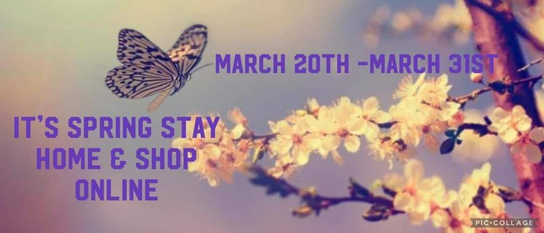 Looking for some fun this Spring 😉 come join us at It’ Spring Stay Home &amp; Shop Online March 20th - March 31st, fun games, $50 giveaway, free gifts, samples and so much more. Come join the fun!!! facebook.com/groups/dcmspri… #RetweeetPlease #shoponline
