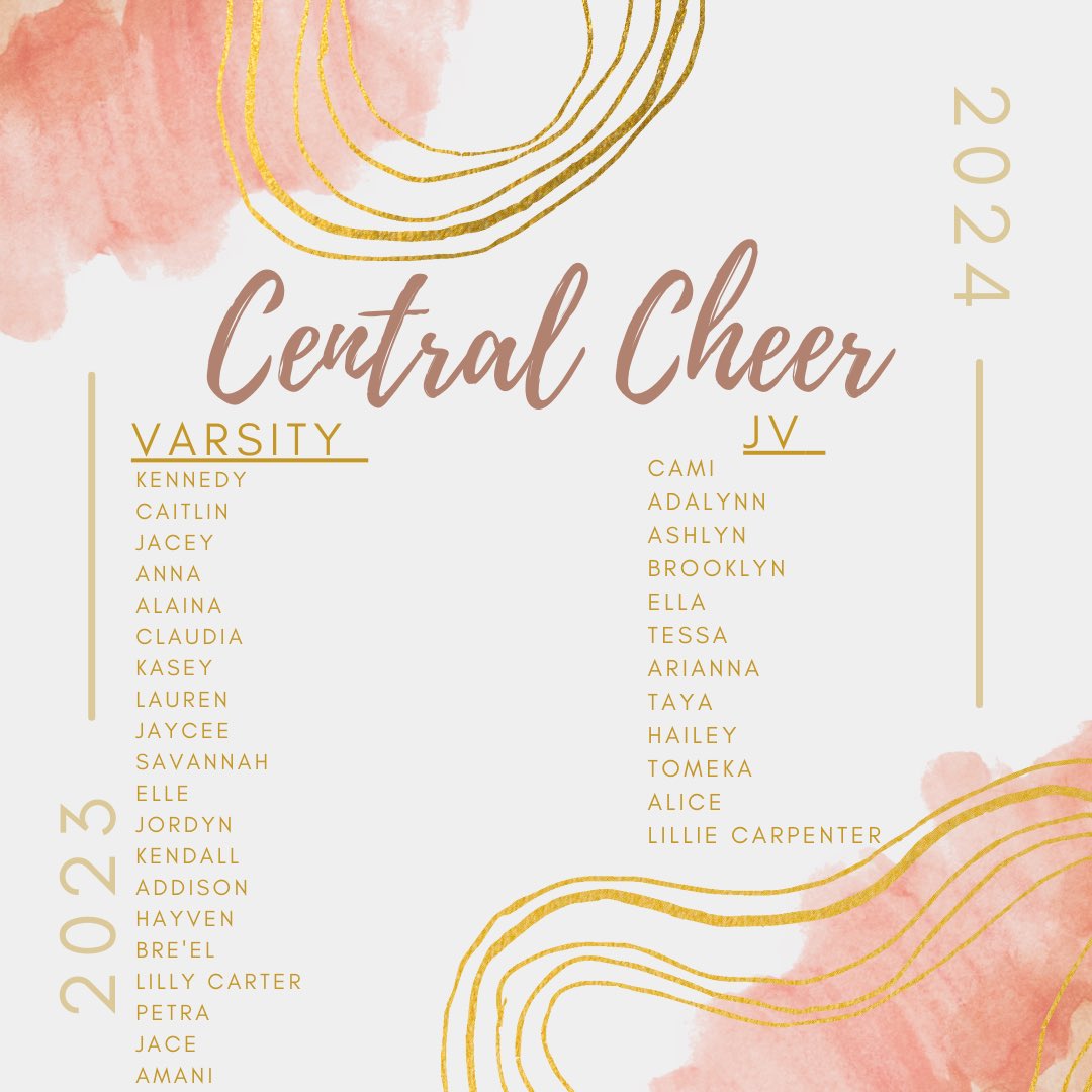 We are so excited to announce the Varsity/JV teams! Congrats to all that made the 2023/2024 squads and we would like to thank everyone that tried out