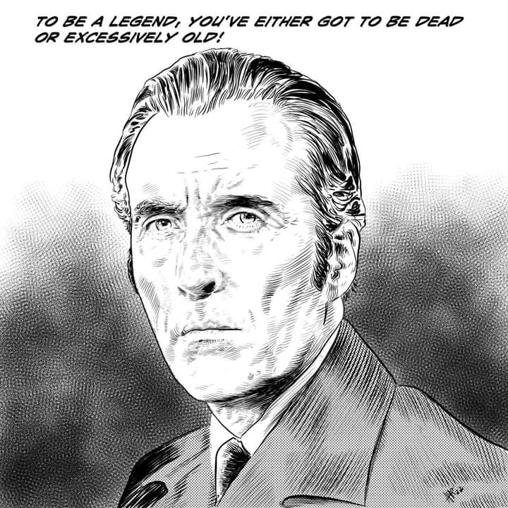 Lo dijo Christopher Lee...