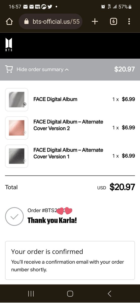 jikook13moonsun's tweet photo. Bought 3 more sets of FACE digital albums thanks to @pjmstolemyheart 🫶🩷

Keep buying and don't stop streaming ✨️
🔗https://t.co/g1lsJPQTk4…

#BUY_FACE_NOW
#BuyFACEDigitalAlbum
#TeamUS_FACE_OFF 
#Fight_For_FACE https://t.co/5gg8UmLuIK
