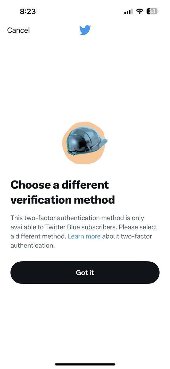DavidAdkins's tweet photo. Hey @Twitter, it seems a bit weird that you want me to pay to better protect your system from fraudulent action… https://t.co/kSzDMRWDUY