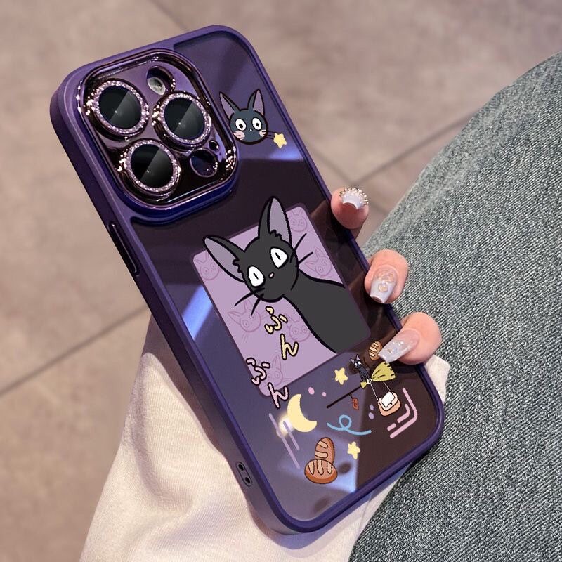 CoCo688888's tweet photo. Excited to share this item from my #etsy shop: Dark Purple Black Cat Pattern Phone Case for iPhone 14 13 12 11 Pro Max Soft Silicone Shockproof Transparent Phone Case #14promaxcase https://t.co/TbqVnVZ2EV https://t.co/ta3DmNb41B