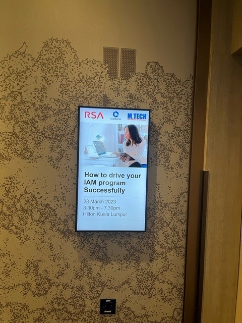 RSAAPJ's tweet photo. Thanks to the @RSAsecurity #partners, @MTechSG, and #Cydentiq for joining us in #Malaysia  to learn how a unified #identity platform:

⚠️Prevents #cybersecurity threats
🔒  Secures #access
✔️Enables #compliance 

Learn more about the RSA Partner Program ⬇️
https://t.co/c8lwbQO7Ol https://t.co/k8WkEvAMtZ