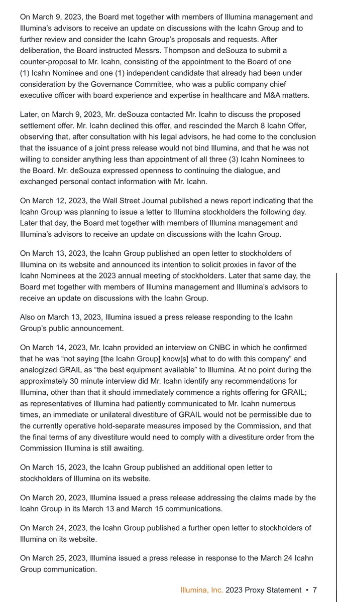MrCorpGov's tweet photo. Illumina $ILMN files PREC14A in preparation for their proxy contest vs 3 Icahn candidates
#ProxyContest #ProxySeason #CorpGov https://t.co/qSW31IzXFN