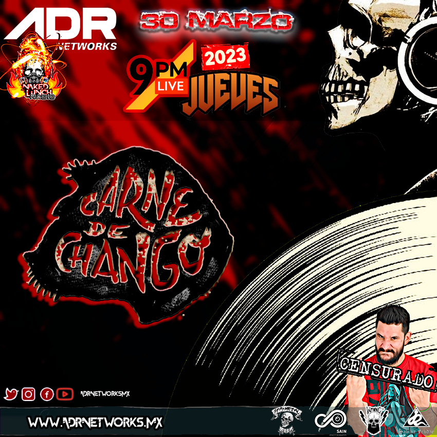 nakedlunchradio (@nakedlunchgr) on Twitter photo Jueves 30 de marzo #9pm por <a href="/adrnetworksmx/">ADR Networks</a> #Programa49 Vamos a platicar con <a href="/FelidaeSabina/">⚔ 𝐒𝐀𝐁𝐈𝐍𝐀 𝐅𝐄𝐋𝐈𝐃𝐀𝐄 ⚔</a> directora creativa del #lifeafterdeathhorrorfest (9 pm) y en cabina #carnedechango, nos cuentan todo acerca de banda, sus planes y nos presentan su más reciente producción #awebo (9:10 pm) Jueves 30 de marzo #9pm por <a href="/adrnetworksmx/">ADR Networks</a> #Programa49 Vamos a platicar con <a href="/FelidaeSabina/">⚔ 𝐒𝐀𝐁𝐈𝐍𝐀 𝐅𝐄𝐋𝐈𝐃𝐀𝐄 ⚔</a> directora creativa del #lifeafterdeathhorrorfest (9 pm) y en cabina #carnedechango, nos cuentan todo acerca de banda, sus planes y nos presentan su más reciente producción #awebo (9:10 pm)