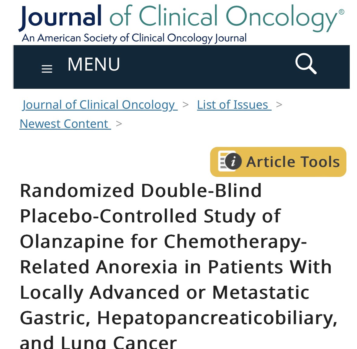 DrR_DUNNE's tweet photo. RCT shows lowest dose olanzapine:

✅increases weight
✅increases caloric intake
✅improves nutr. status
✅improves QOL
✅improves appetite
✅ lowers chemo toxicity
✅improved RDI
✅20% pts able to  incr. chemo dose!!
✅has almost no side efx

Too good to be true? https://t.co/X8ZR2b5pZj