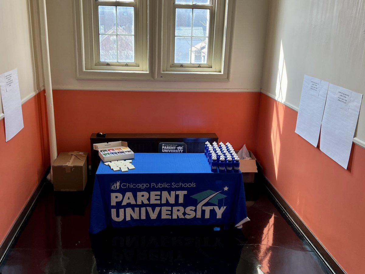 CPSFACEN7's tweet photo. BTS for tomorrow’s first Parent University Day at our Pilsen location We are ready for an exciting event!  #thebestarewithCPS #ParentUniversity #BehindtheScenes #PUDay https://t.co/skVwRE2T2v