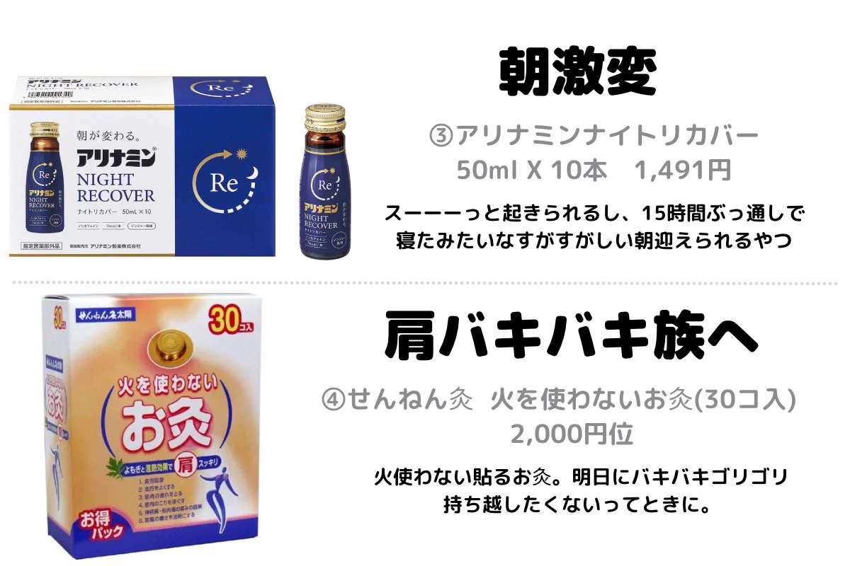 これで疲れ知らず！？疲れた日に使いたいアイテム8選！