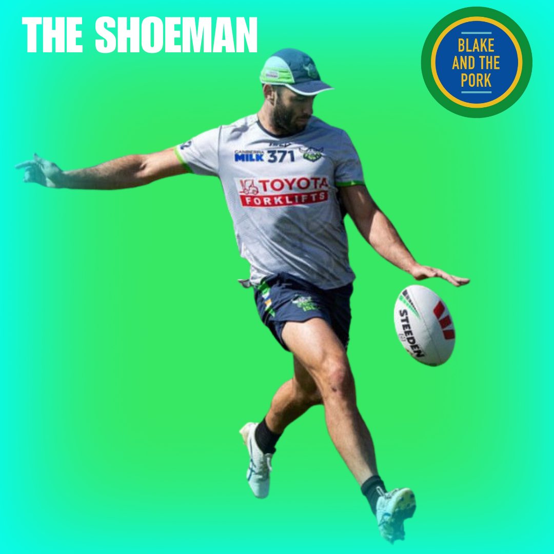 blakeandthepork's tweet image. Cometh the hour
Cometh the Shoeman
#RaidersBy56 #GetForked #YesWeCanberra #GameDay