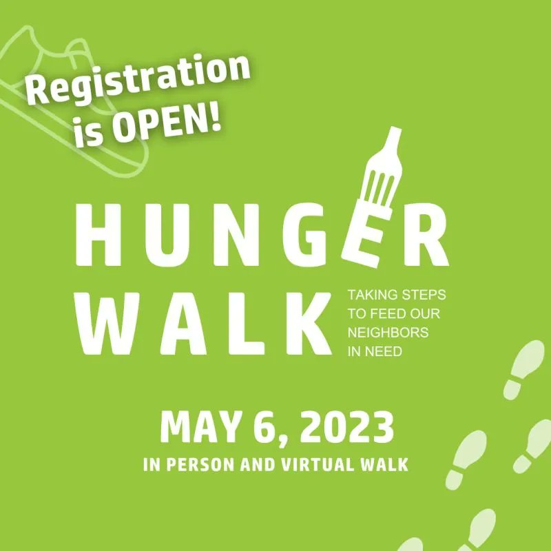 If you are looking for a fun way to give back to our community, our neighbors need your help! By registering for the Hunger Walk, you can helpEFN meet the current increased need for food assistance in Pierce County.

Register At:
buff.ly/41fSZPk

#emeergencyfoodnetwork