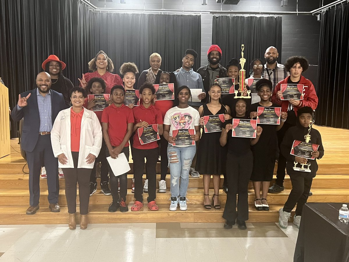 TreecaC's tweet image. It’s always great being on the campus of @BessieColemanMS the talent show was AMAZING! I miss y’all🤘🏾